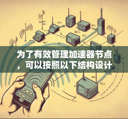 为了有效管理加速器节点，可以按照以下结构设计方案