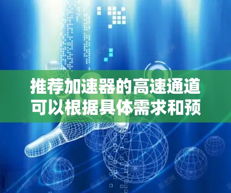推荐加速器的高速通道可以根据具体需求和预算进行选择。以下是几个不同类别的推荐，帮助您找到最适合的解决方案