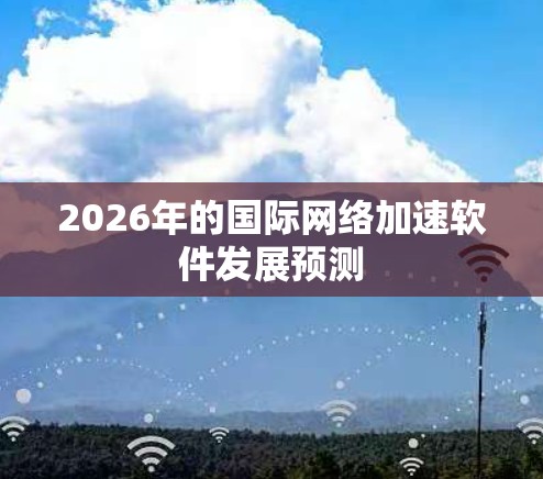2026年的国际网络加速软件发展预测