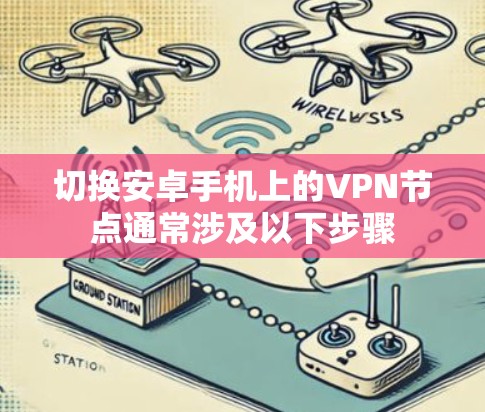 切换安卓手机上的VPN节点通常涉及以下步骤