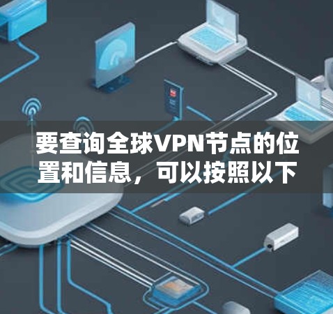 要查询全球VPN节点的位置和信息，可以按照以下步骤进行