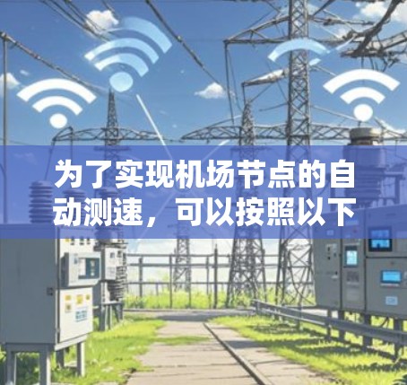 为了实现机场节点的自动测速，可以按照以下步骤进行
