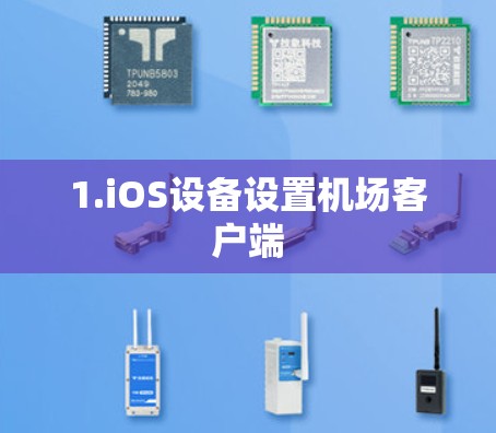 1.iOS设备设置机场客户端