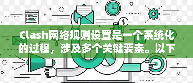 Clash网络规则设置是一个系统化的过程，涉及多个关键要素。以下是对Clash网络规则设置的详细分步解释，帮助您理解并有效配置网络规则