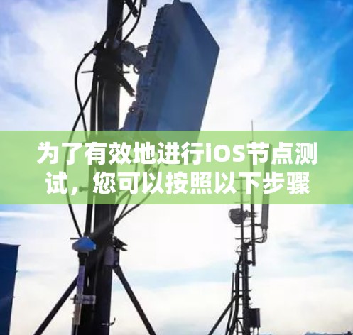 为了有效地进行iOS节点测试，您可以按照以下步骤和工具进行操作