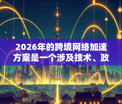 2026年的跨境网络加速方案是一个涉及技术、政策、商业模式和国际合作的复杂议题，需要综合考虑当前的技术趋势、市场需求以及国际合作的现状。以下是一些可能的方向和建议，供参考和讨论