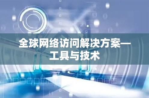 全球网络访问解决方案—工具与技术