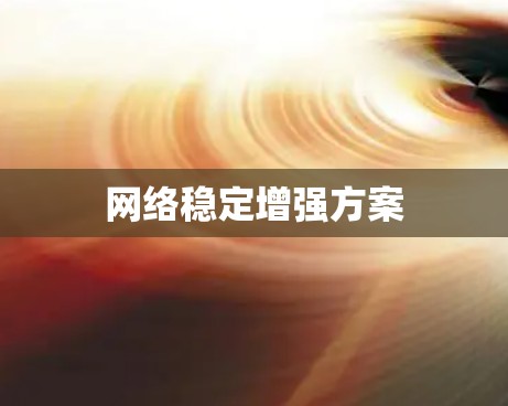 网络稳定增强方案