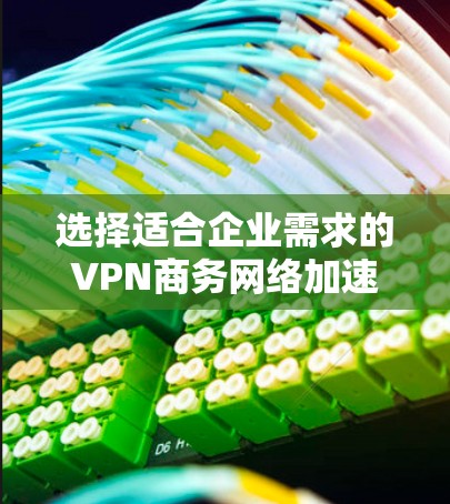 选择适合企业需求的VPN商务网络加速工具是一个复杂的过程，需要综合考虑多个因素。以下是对不同方案的总结和建议