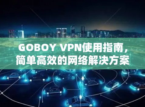 GOBOY VPN使用指南，简单高效的网络解决方案