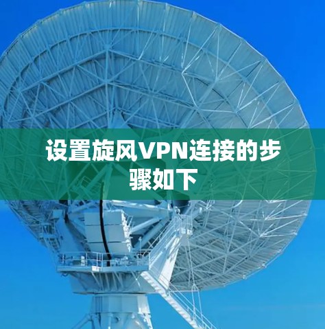 设置旋风VPN连接的步骤如下