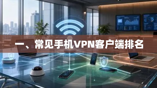 一、常见手机VPN客户端排名