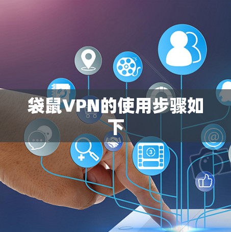 袋鼠VPN的使用步骤如下