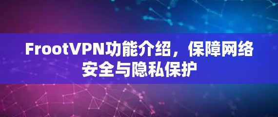 FrootVPN功能介绍,保障网络安全与隐私保护